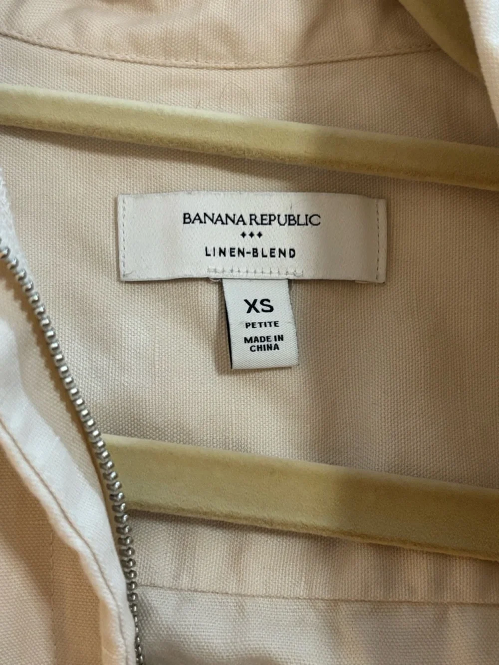 Banana Republic Belted Linen Blend Jumpsuit | Size XS petite
